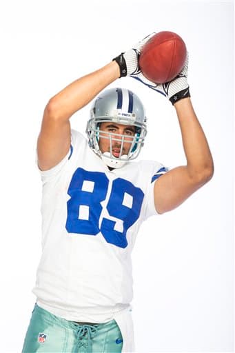 El TE de los Dallas Cowboys entra a su tercer año en la NFL este 2015, checa sus mejores imágenes (AP-NFL).