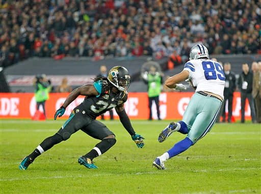 El TE de los Dallas Cowboys entra a su tercer año en la NFL este 2015, checa sus mejores imágenes (AP-NFL).