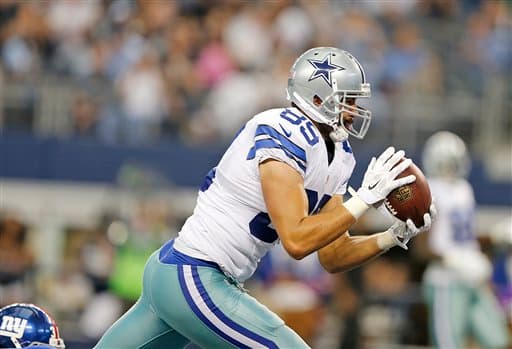 El TE de los Dallas Cowboys entra a su tercer año en la NFL este 2015, checa sus mejores imágenes (AP-NFL).