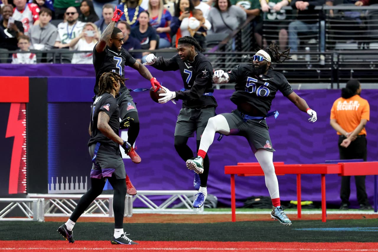 La Conferencia Nacional se quedó con el Pro Bowl 2023 ante la AFC por resultado de 33-35. Así fue la fiesta en Las Vegas con el nuevo formato que involucró el juego de Flag Football y pruebas de habilidad.