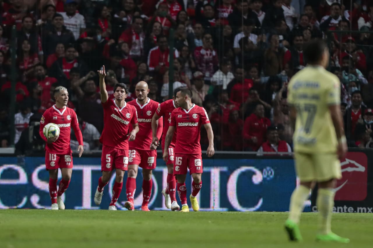 Toluca y América protagonizaron un partido vibrante en la Jornada 2 del Clausura 2023 que terminó en empate 2-2 en el Estadio Nemesio Diez.