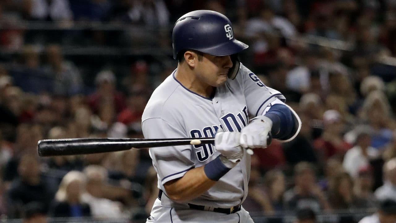 Doblete del mexicano Christian Villanueva le da la victoria a Padres sobre Nationals