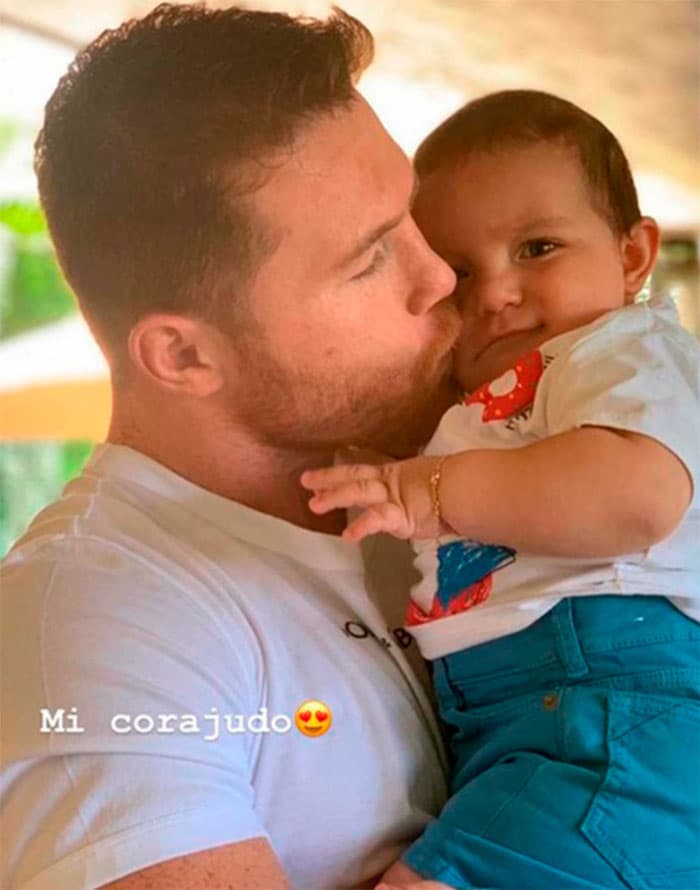 El pequeño está por cumplir 3 años.