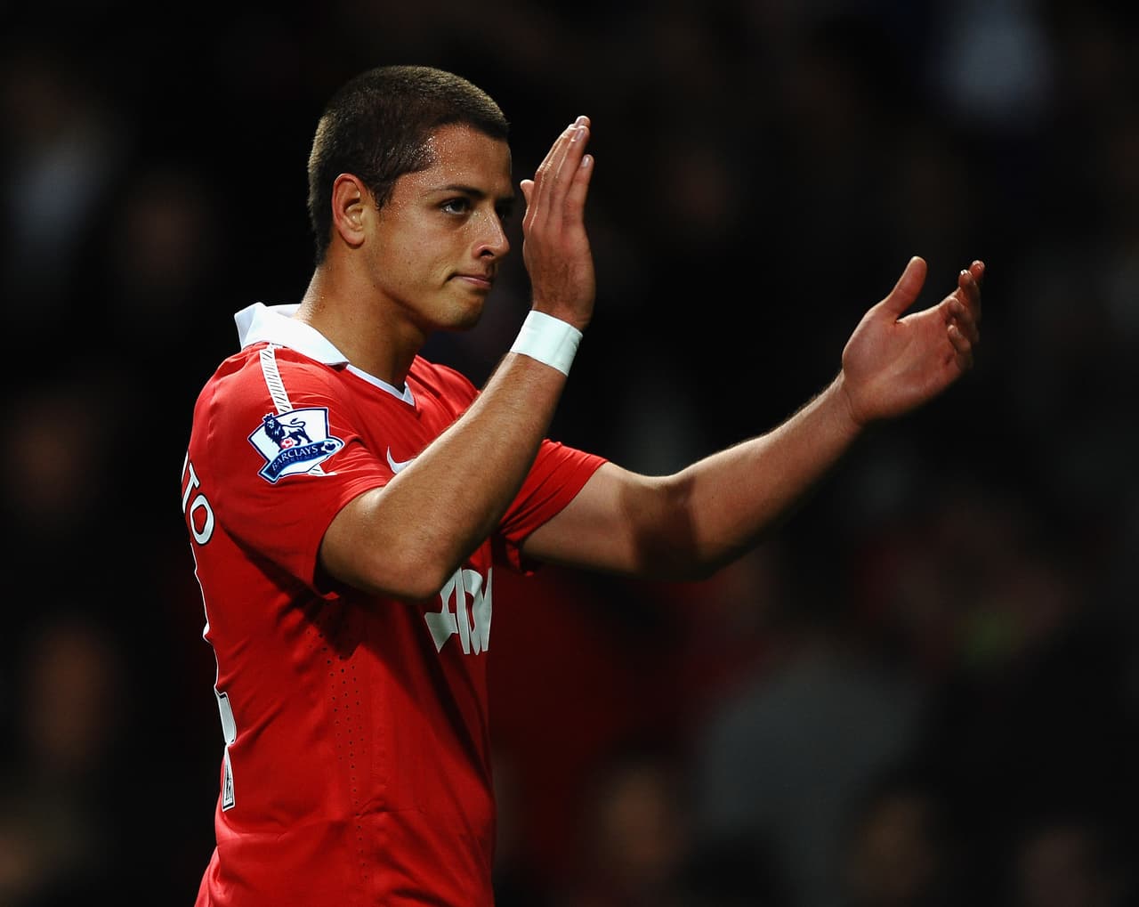 2. Javier Hernández con el Manchester United, Real Madrid y Bayer Leverkusen: 14 goles