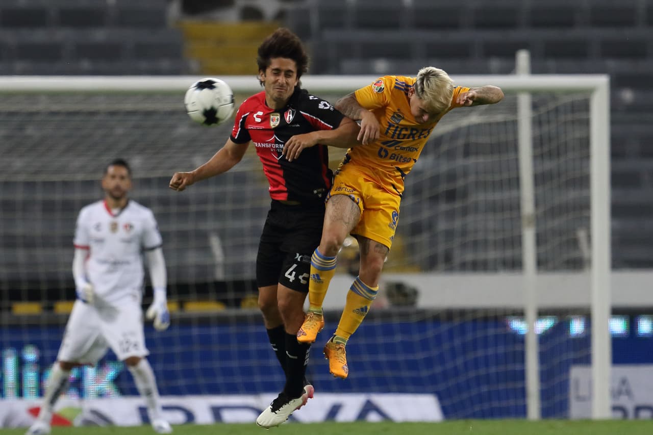 Jairo Torres, en su último patido con Atlas antes de ir a la MLS con el Chicago Fire, abrió el marcador antes de que el 'Diente' López igualara el marcador por la vía del penal en la agonía.