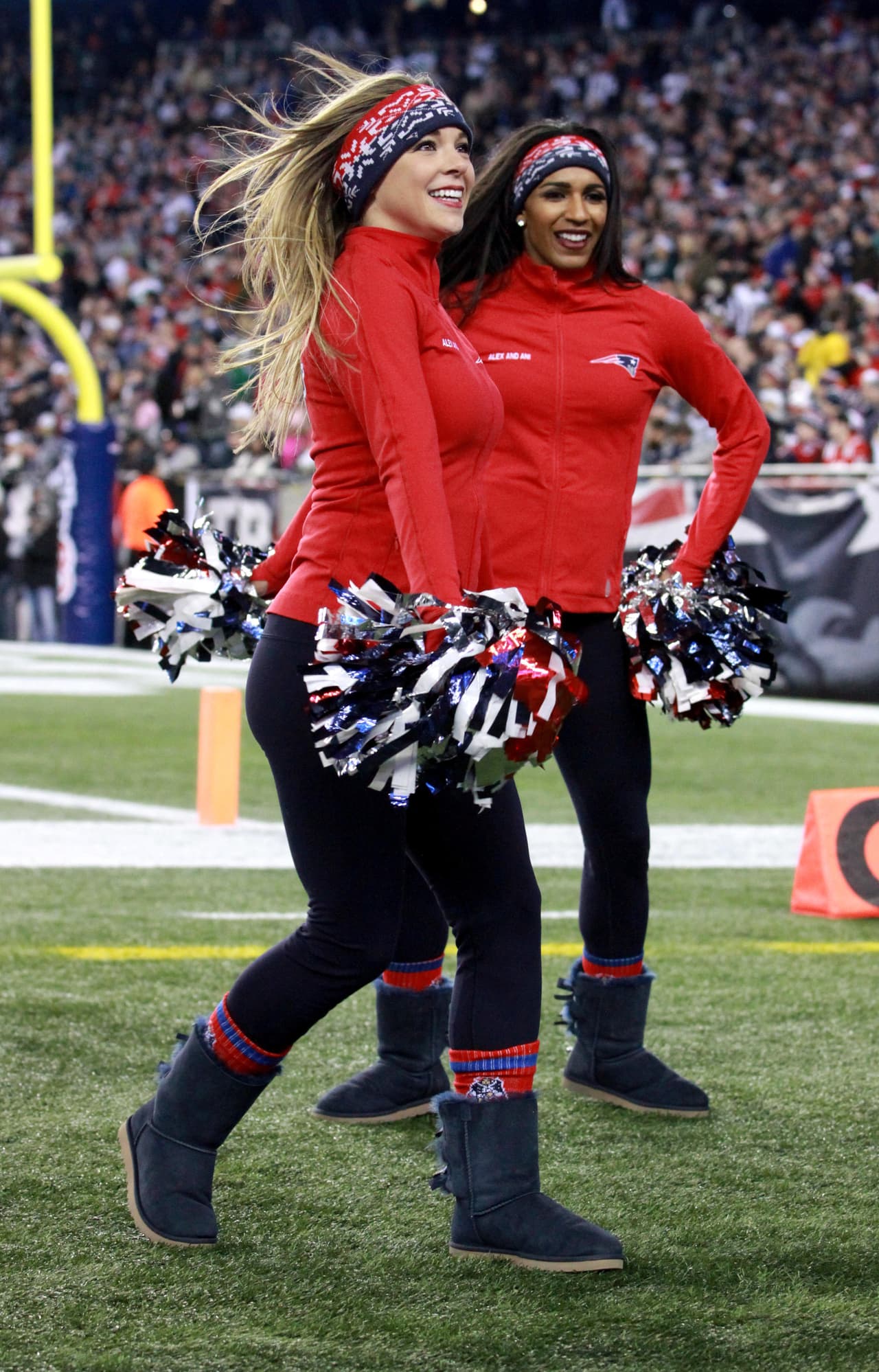 Esta hermosa porrista, de cara angelical, está en las filas de los actuales campeones de la NFL, los New England Patriots. Checa sus mejores imágenes.