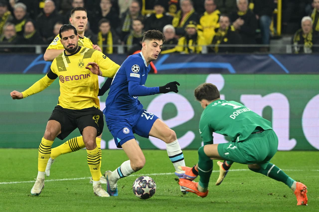 Dortmund se impuso con un gol de Adeyemi al Chelsea en la ida de Octavos de Final de la UEFA Champions League con un Joao Félix que no anduvo atinado.