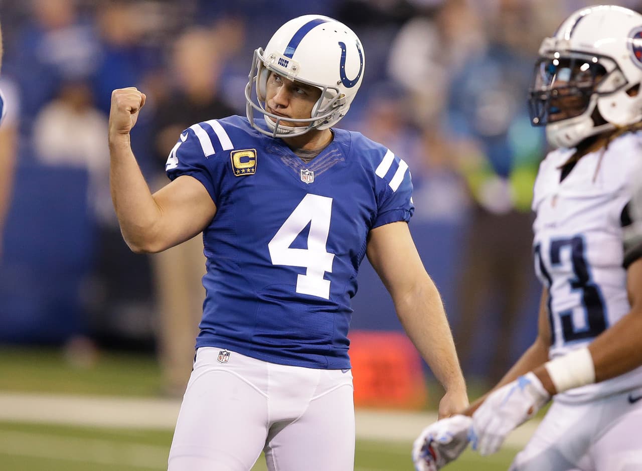 Adam Vinatieri (pateador de goles de campo) Universidad: South Dakota State Ano en el que no fue seleccionado en el Draft: 1996 Elecciones al Pro Bowl: 3