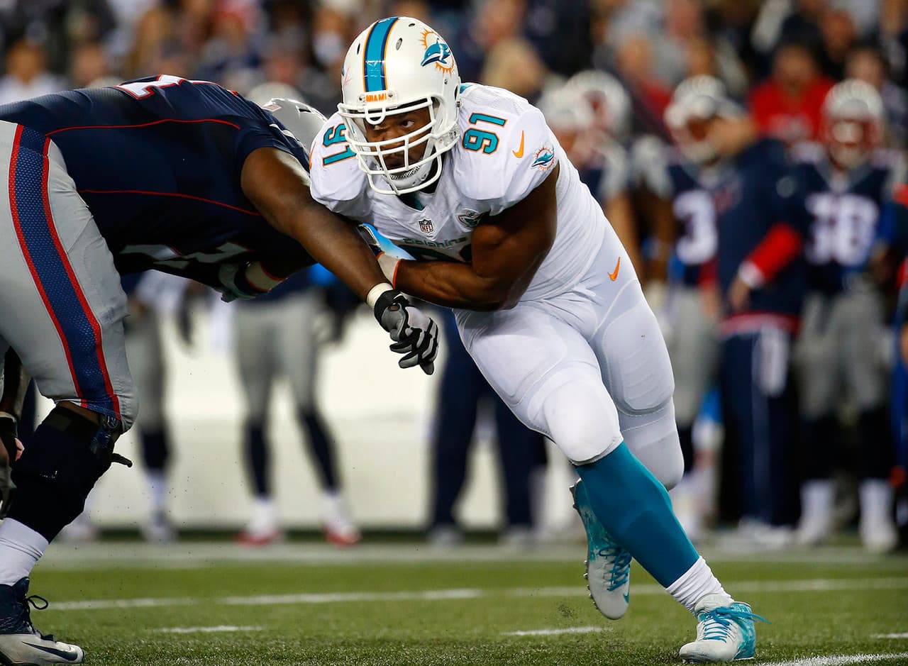 Cameron Wake (ala defensivo) Universidad: Penn State Ano en el que no fue seleccionado en el Draft: 2005 Elecciones al Pro Bowl: 4