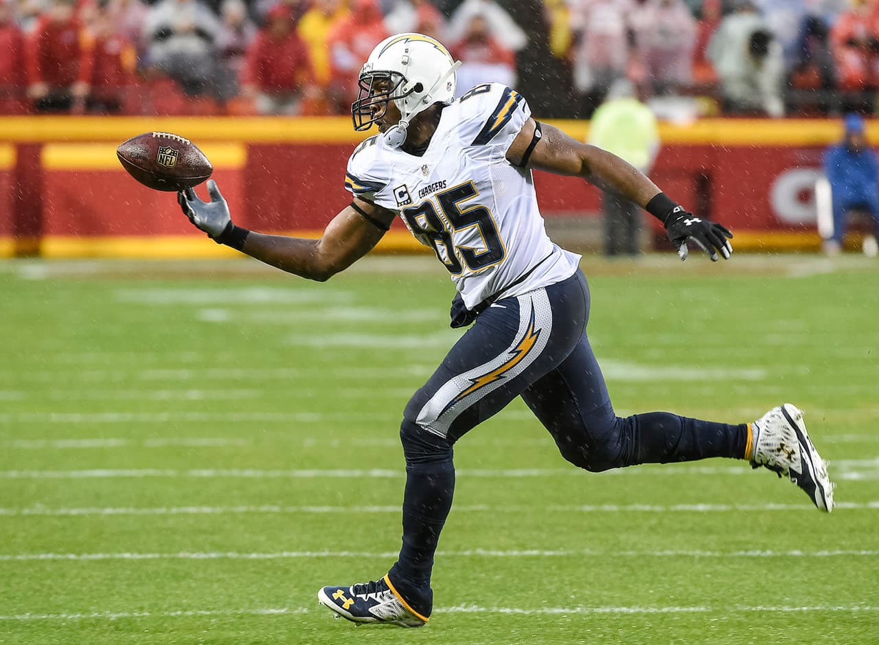 Antonio Gates (ala cerrada) Universidad: Kent State Ano en el que no fue seleccionado en el Draft: 2003 Elecciones al Pro Bowl: 8