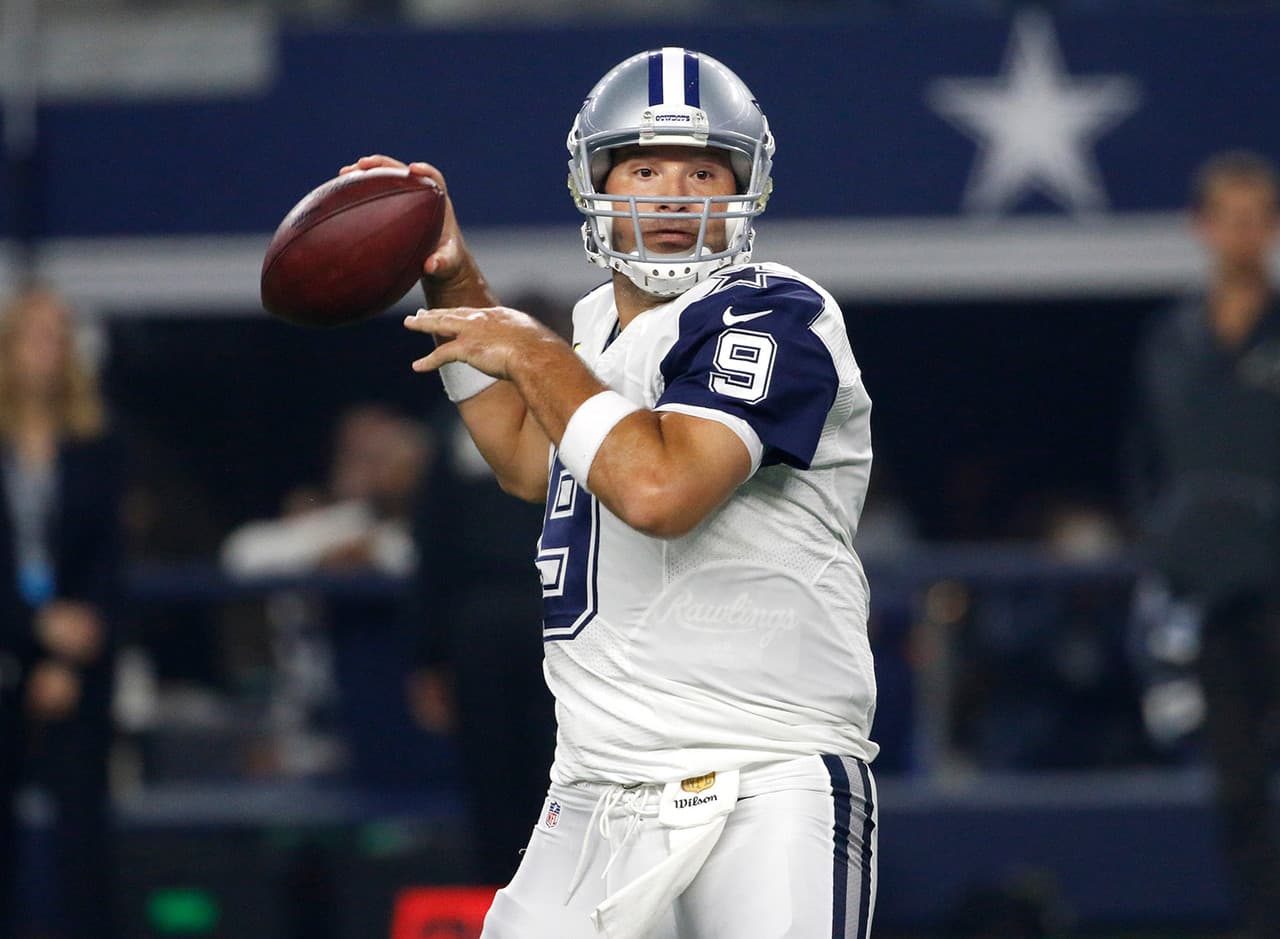 Tony Romo (quarterback) Universidad: Eastern Illinois Ano en el que no fue seleccionado en el Draft: 2003 Elecciones al Pro Bowl: 4