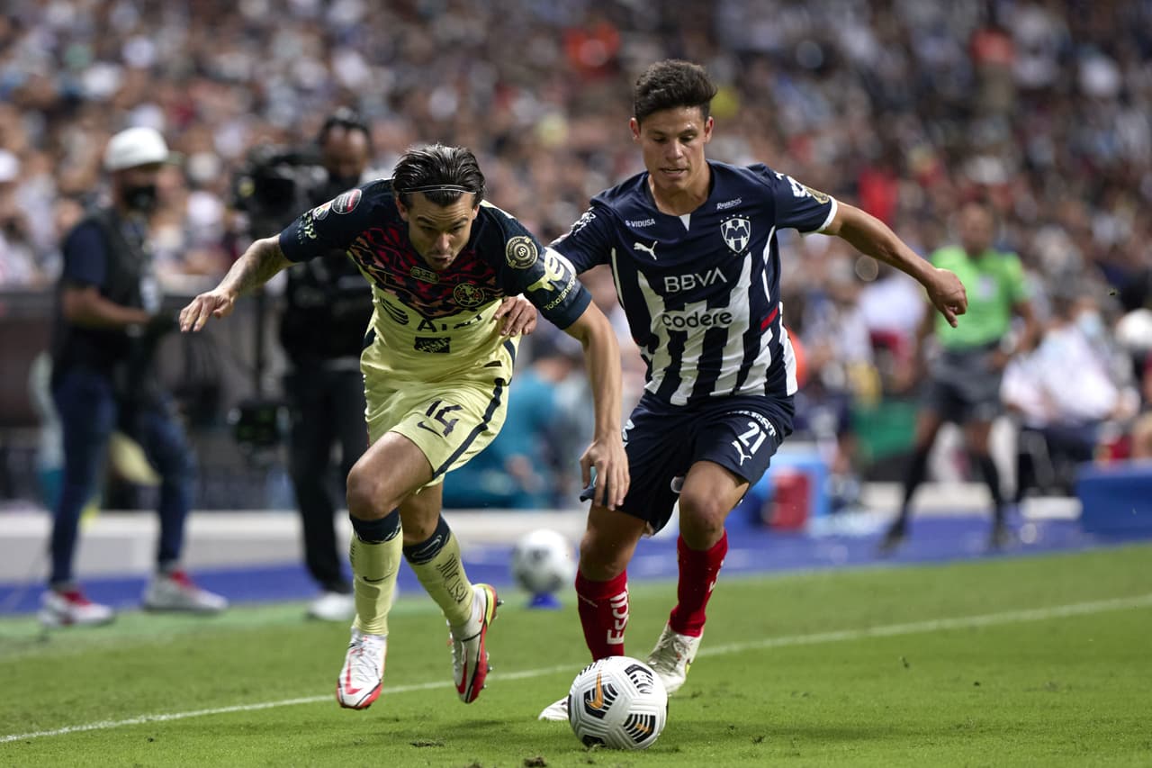 Sebastián Cáseres comete un grave error en el área y le regala el único gol del encuentro a Rogelio Funes Mori y levantan la Concacaf Liga de Campeones.