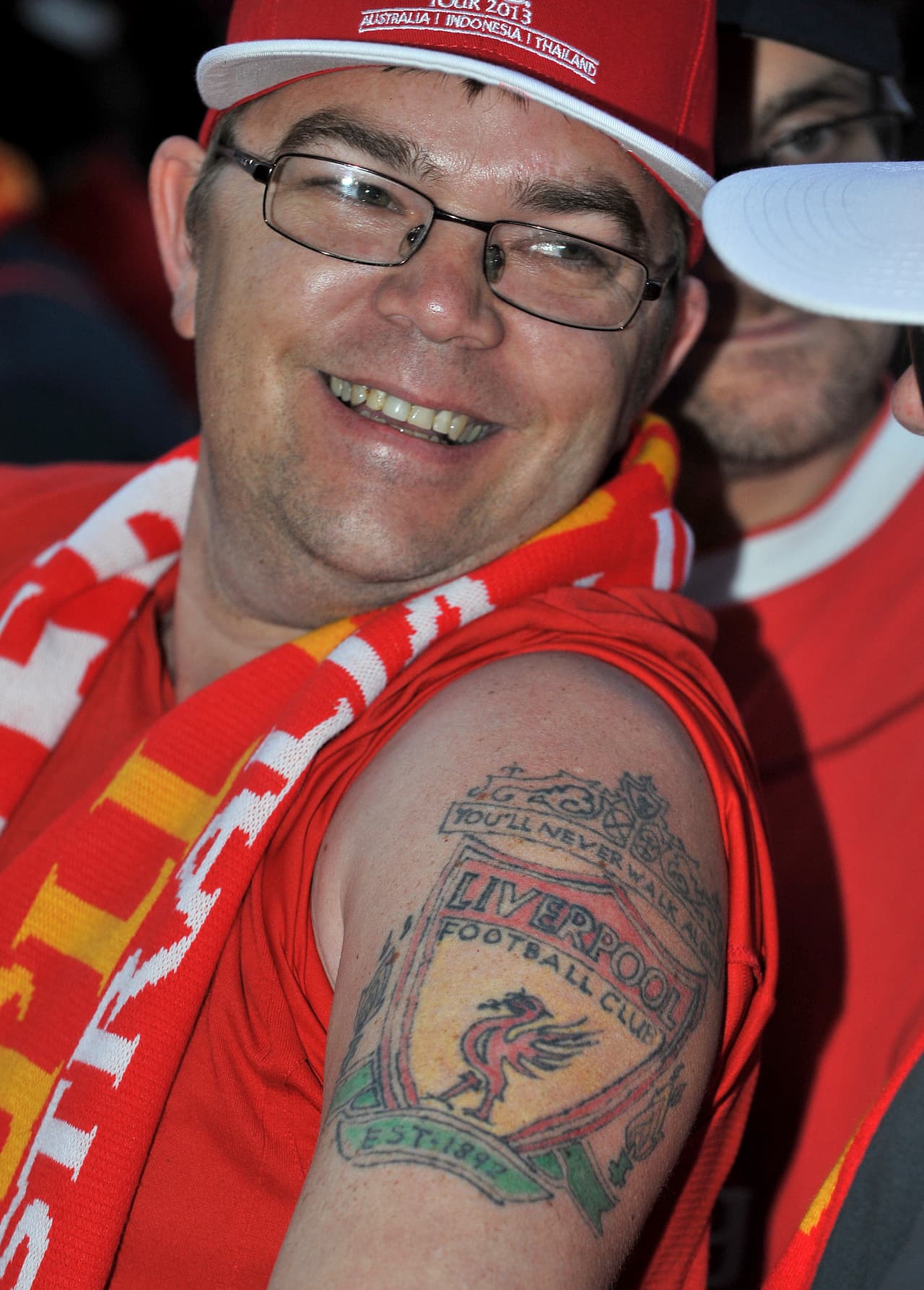 Los fanáticos en el mundo quisieron rendir un homenaje a sus países, equipos o jugadores favoritos por medio de tatuajes. Algunos más grandes y coloridos, con rostros de las figuras y escudos representativos son una muestra del cariño que alrededor del mundo expresan los hinchas del fútbol.