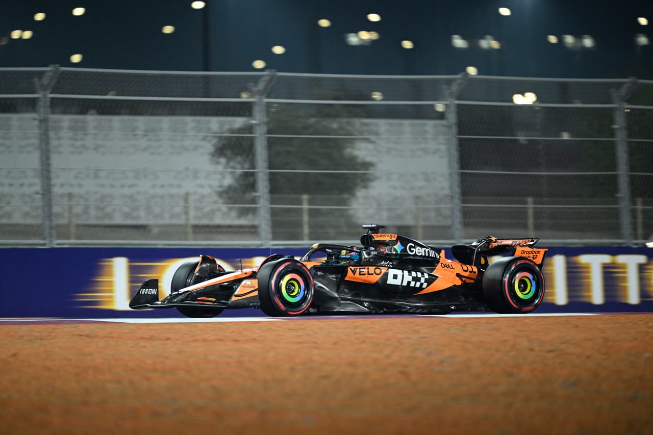 Clasificación Fórmula 1: Oscar Piastri gana la pole position del Gran Premio de Qatar