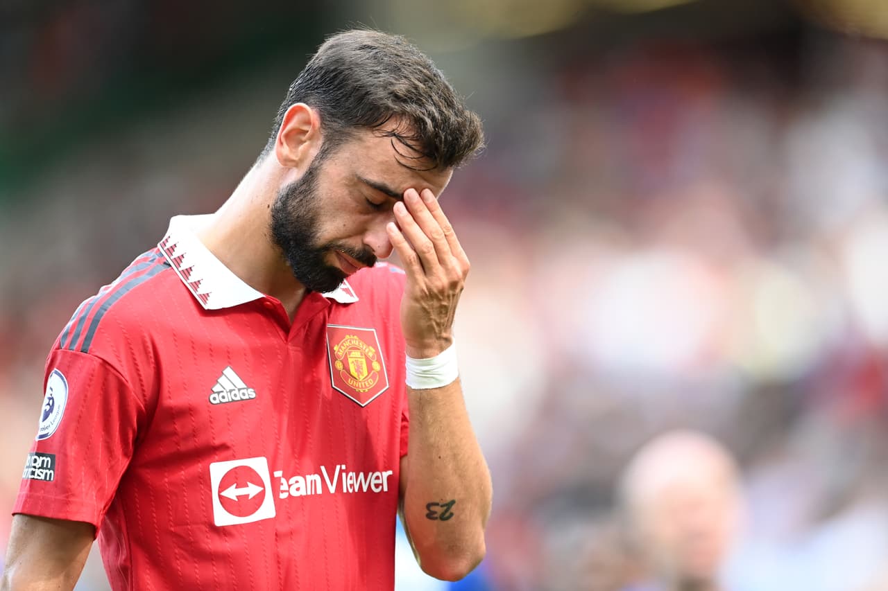 Bruno Fernandes, jugador del Manchester United.