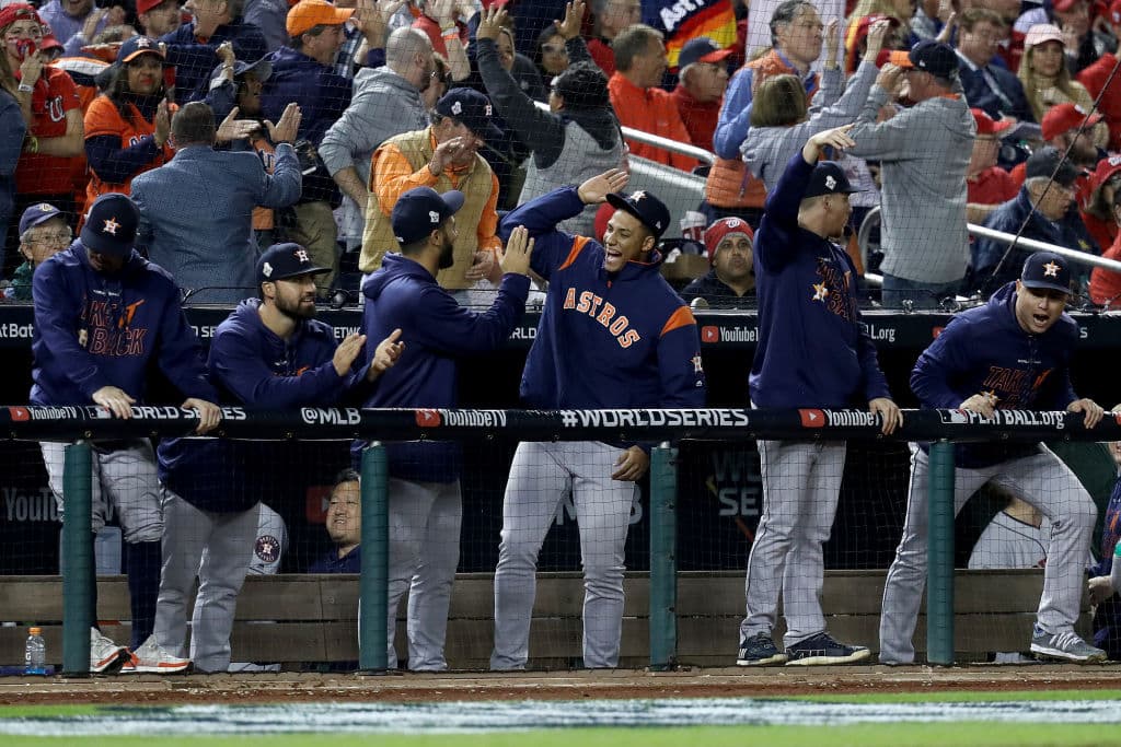 Los astros ganan 4-1 y le meten presión a los Washington Nationals.