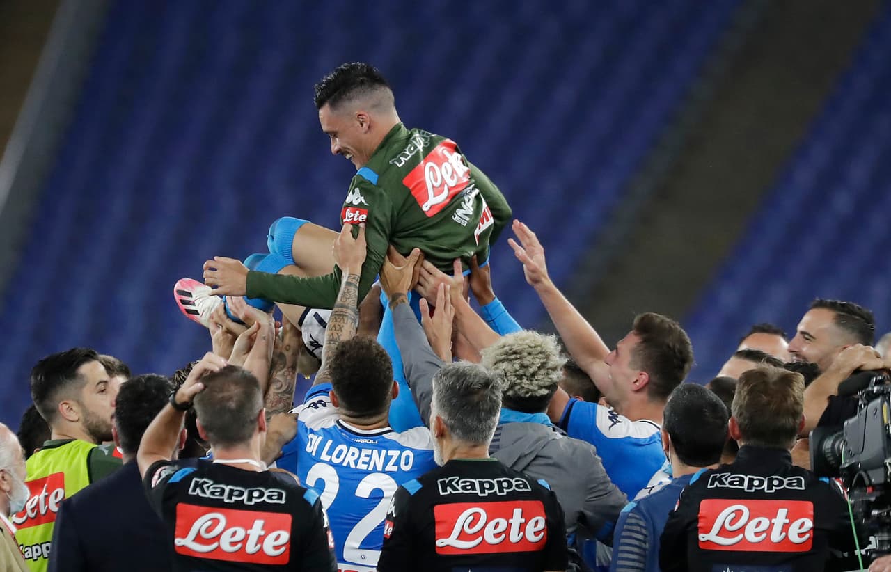 Napoli consiguió el título de la Copa Italiana luego de vencer en penales 4-2 a Cristiano Ronaldo y el resto de la Juventus.