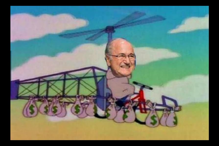 Los memes de la salida de Blatter de la FIFA
