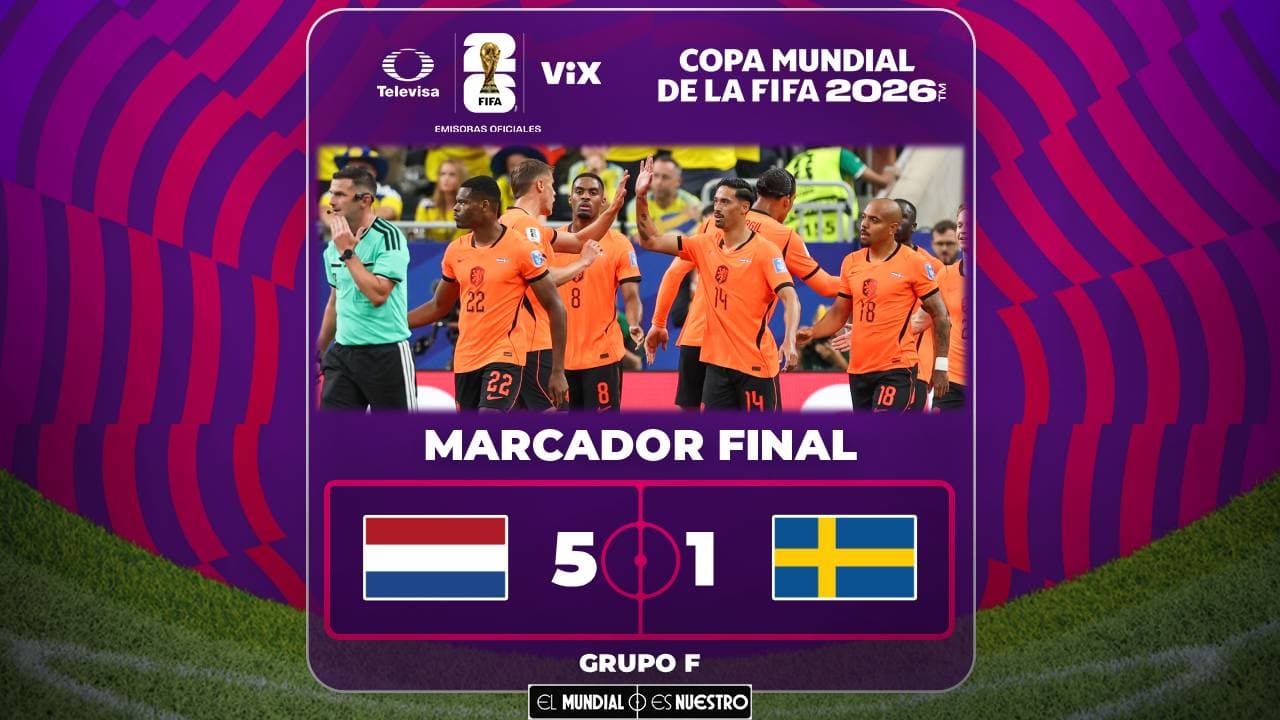 ¡Houston, Suecia tiene un problema! La Oranje golea con doble doblete