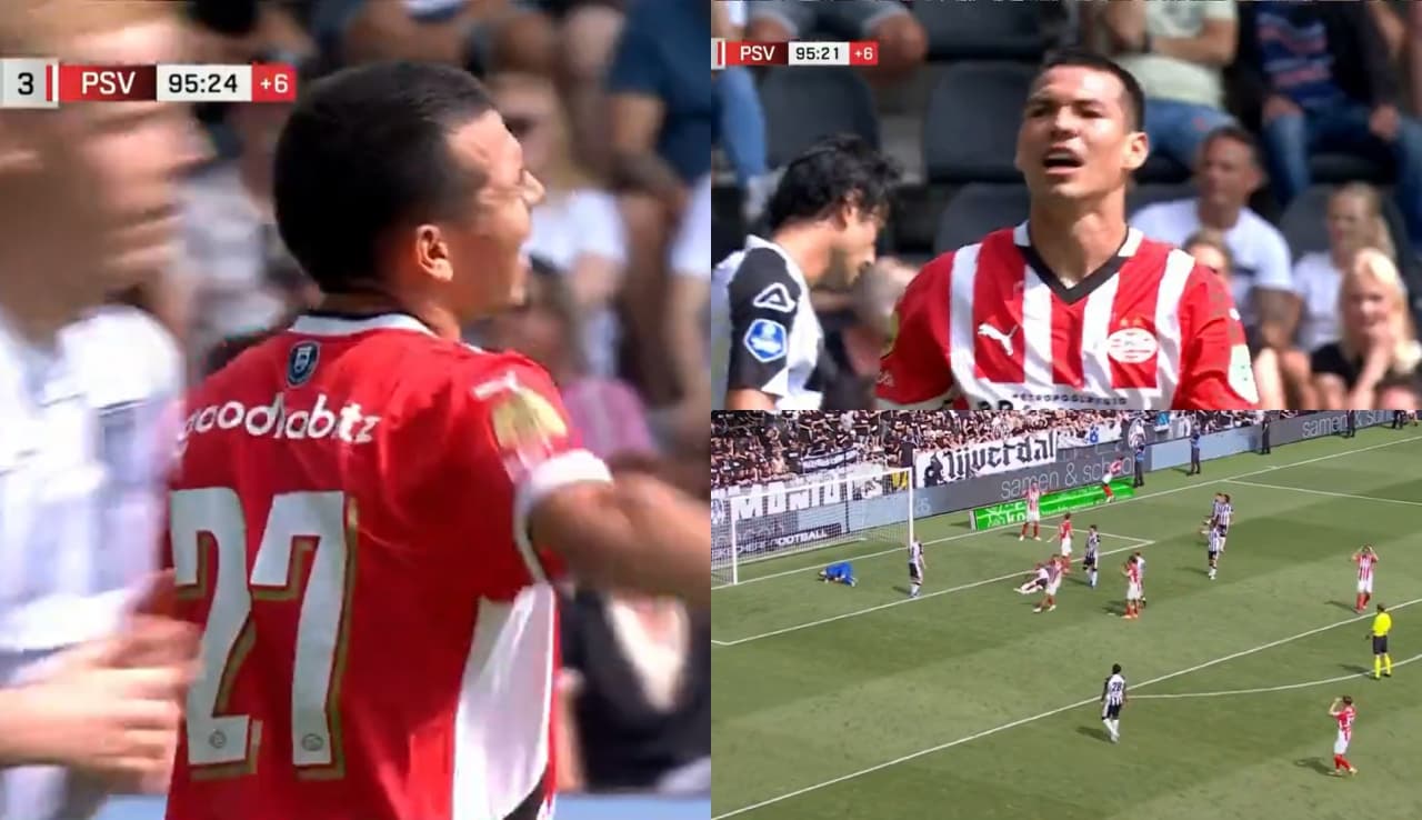 Chucky Lozano tiene falla grosera en triunfo del PSV ante Heracles