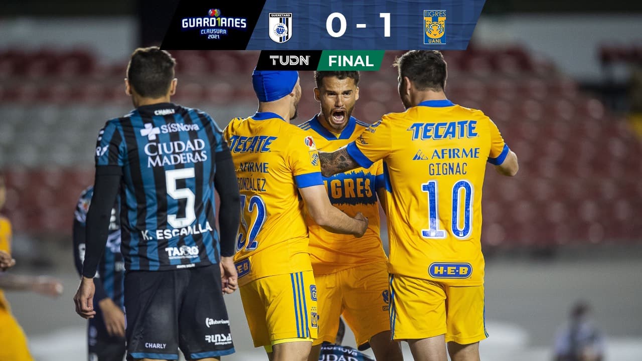 Tigres rompe una racha de cinco partidos consecutivos sin ganar