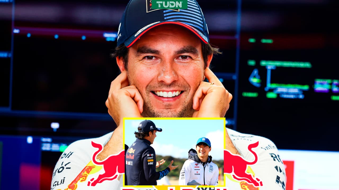 Sergio Pérez reacciona a la sustitución de Lawson por Tsunoda en Red Bull