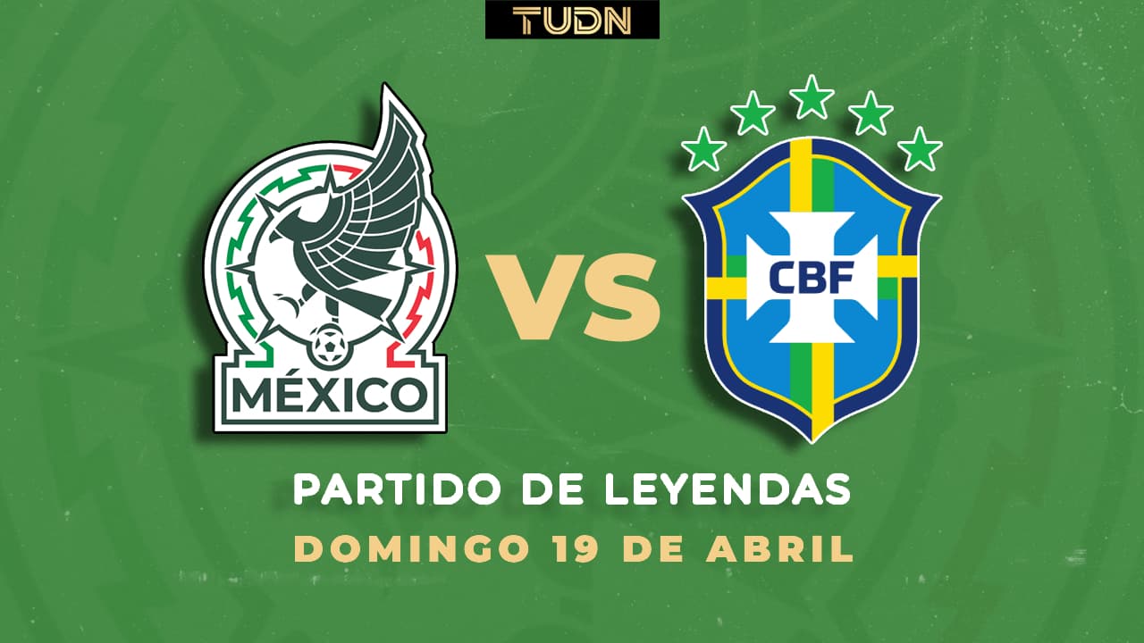 ¡Constelación de estrellas! Así puedes ver México vs. Brasil de Leyendas