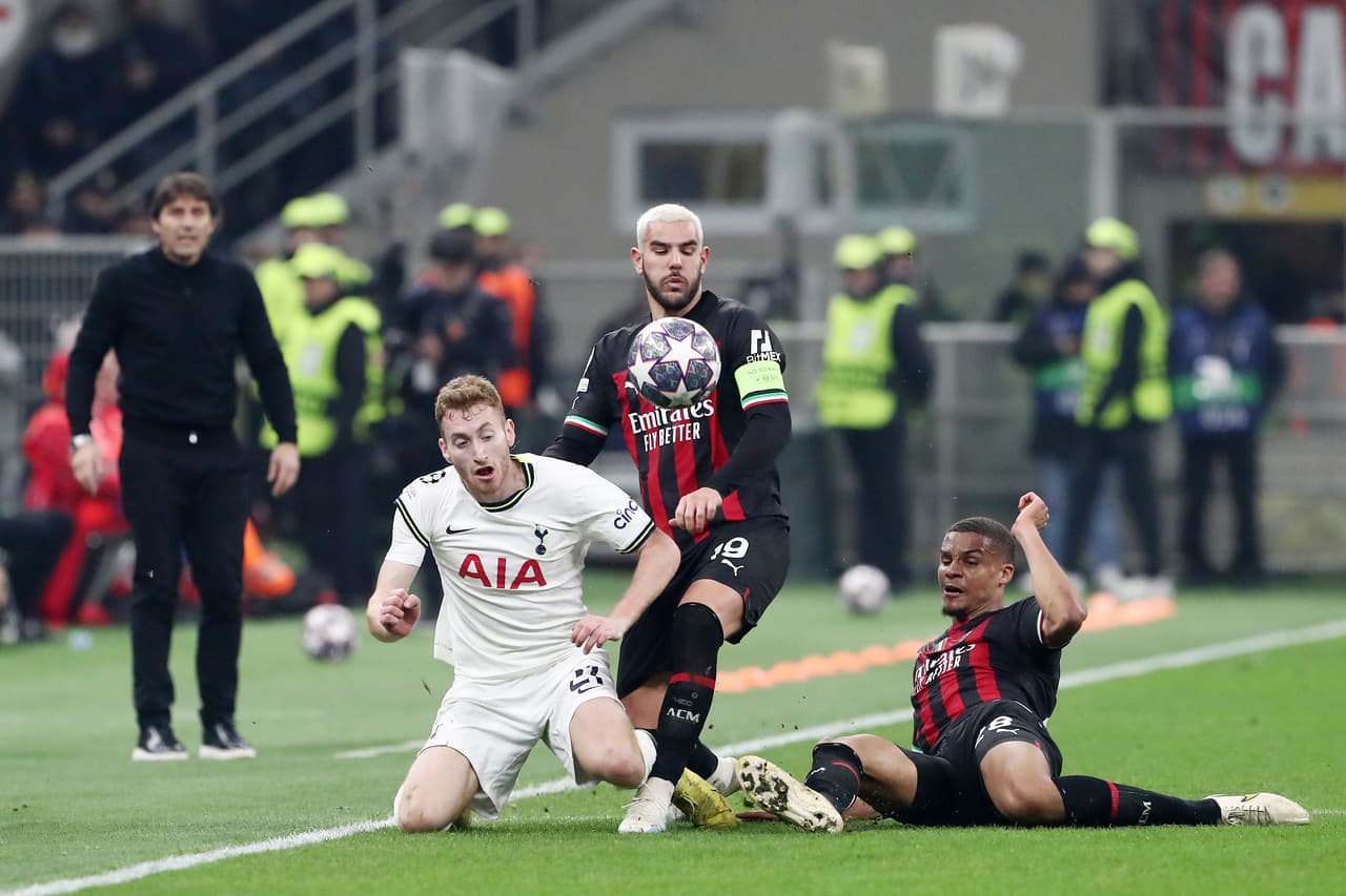 AC Milan se impuso en San Siro al Tottenham con gol de Brahim Díaz en partido de ida de los Octavos de Final de la UEFA Champions League.