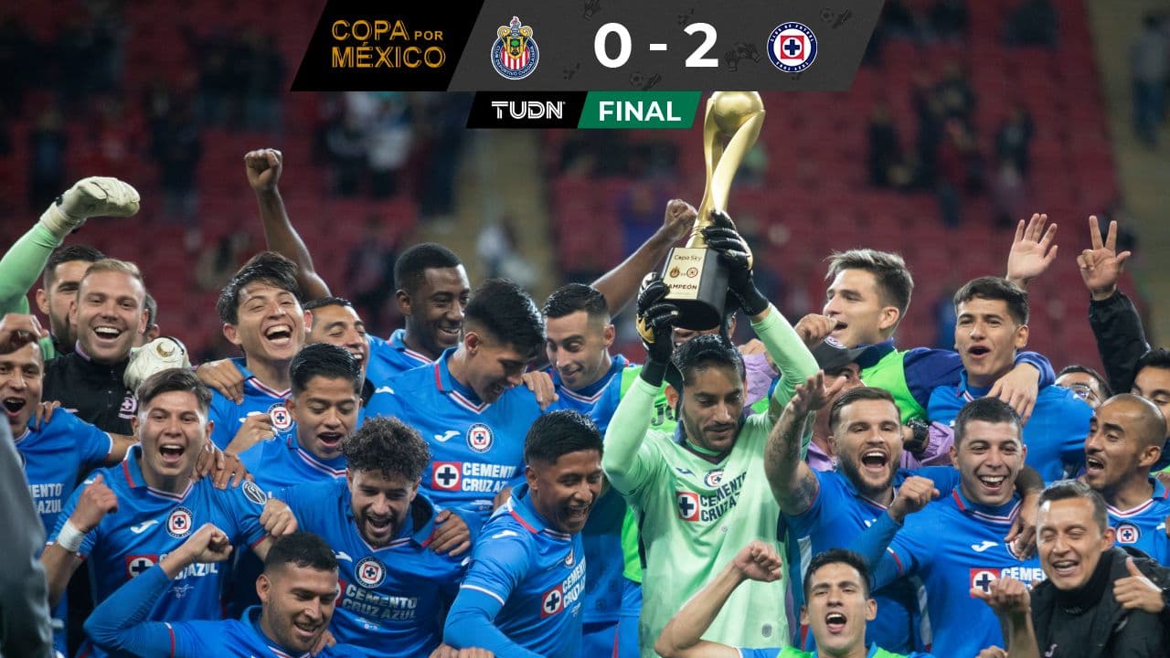 ¡Campeón! Cruz Azul vence a Chivas y se corona en la Copa Sky 2022