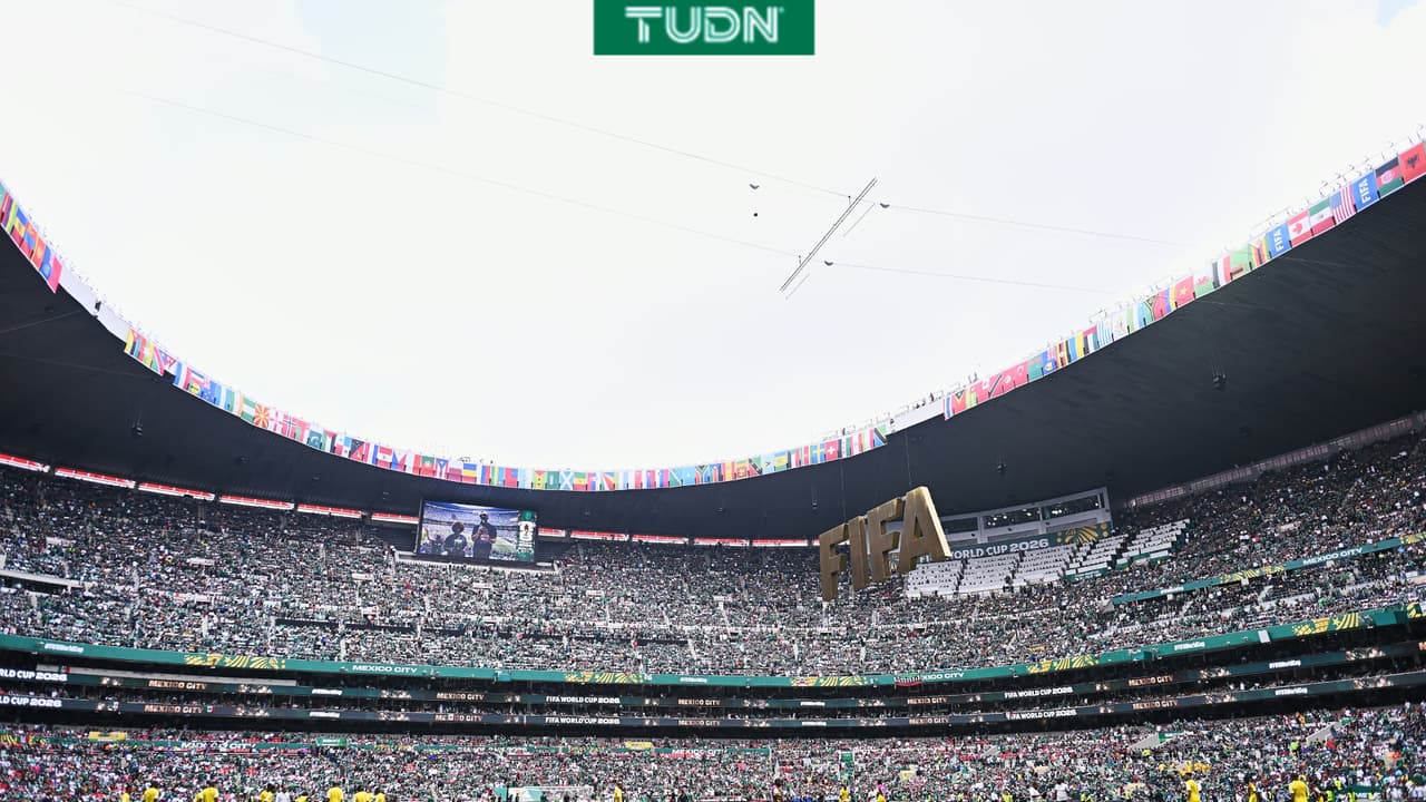 El Estadio Ciudad de México se convierte en el recinto con más asistencia de aficionados del Mundial 2026