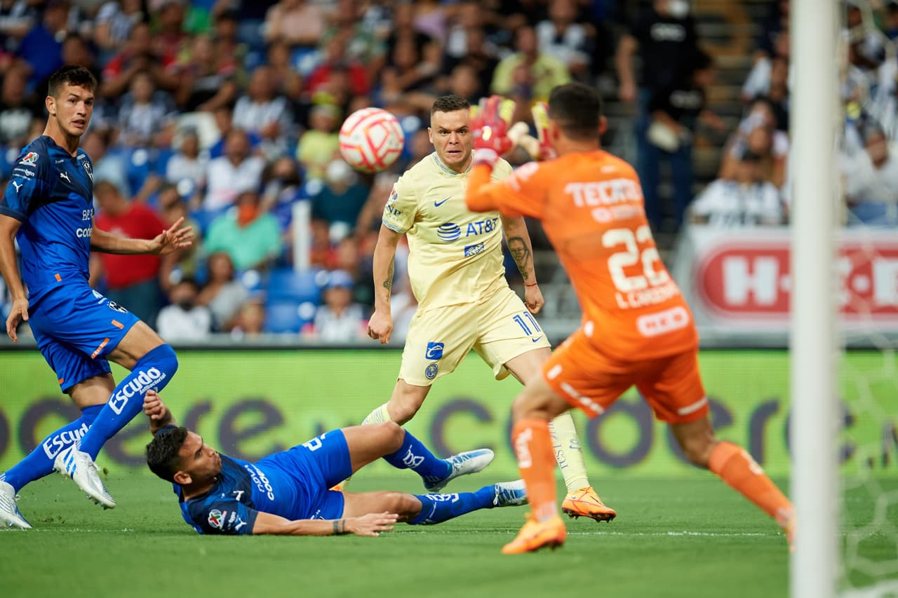 Por Rayados anotaron Stefan Medina, Mexi Meza y Rodrigo Aguirre; por el América 'Cabecita' Rodríguez y Alejandro Zendejas.