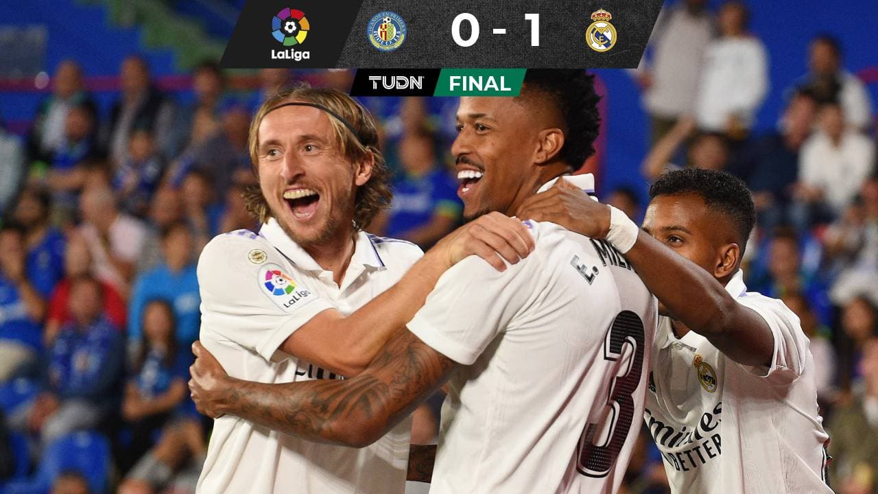 Militao le da el triunfo al Real Madrid sobre el Getafe