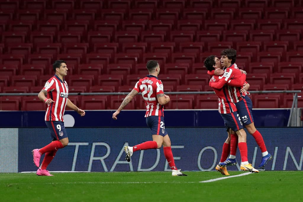 Con goles de Joao Félix, Llorente y Suárez, lo del Cholo se quedaron con los tres puntos; ‘Choco’ Lozano salió al 61’. | Joao Félix (8’, 90’) abrió y cerró la cuenta. Llorente (22’) y Suárez (51’) también marcaron. Héctor Herrera Salió al 62’.