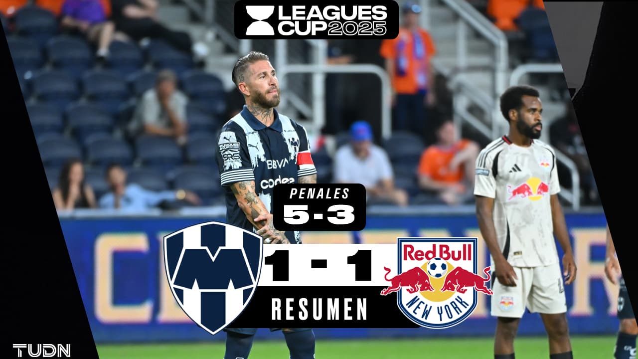 Sergio Ramos es exhibido en victoria de Monterrey vs. Red Bulls en Leagues Cup