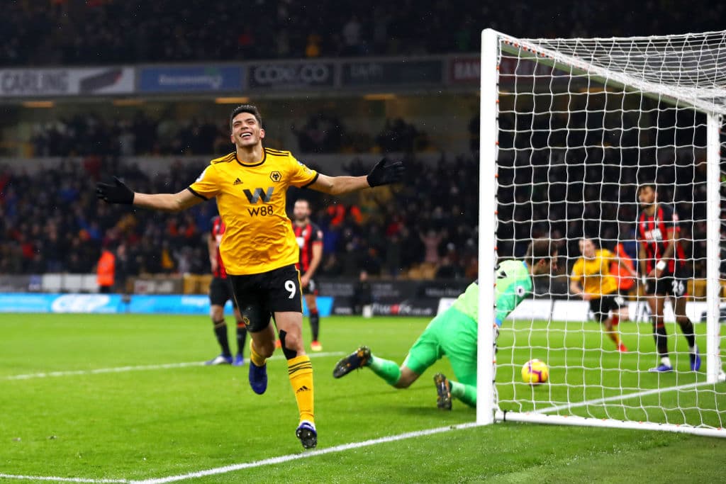 Bournemouth. El quinto gol en la Premier de Jiménez llegó ante el Bournemouth.