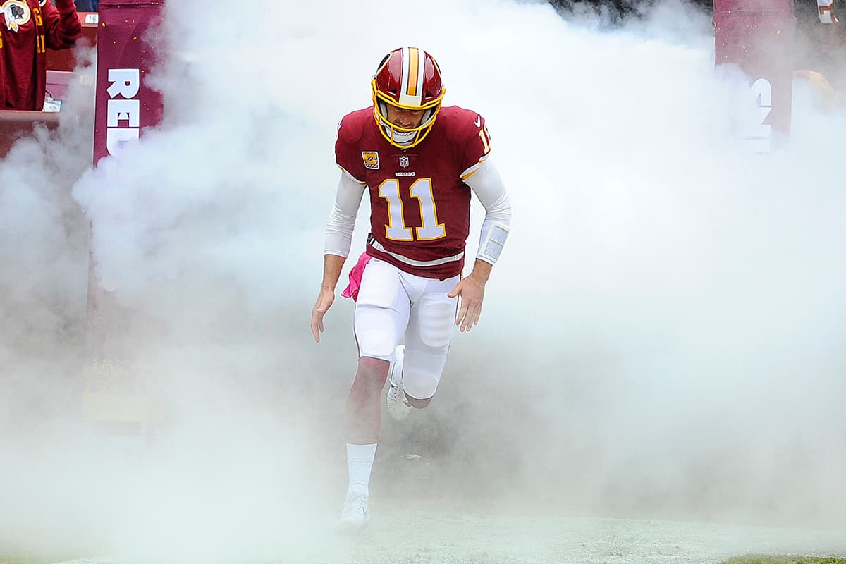 A sus 34 años, Alex Smith buscará regresar con los Washington Redskins en el 2019 luego de la desafortunada lesión de este domingo.