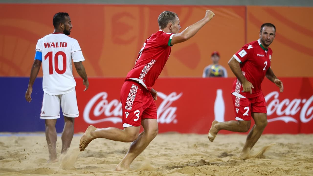 Bielorrusia 5-1 Emiratos Árabes Unidos.