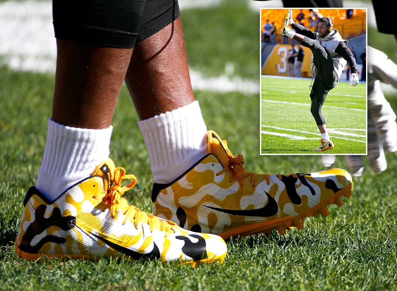Antonio Brown: Nike Alpha Pro 3Ž4