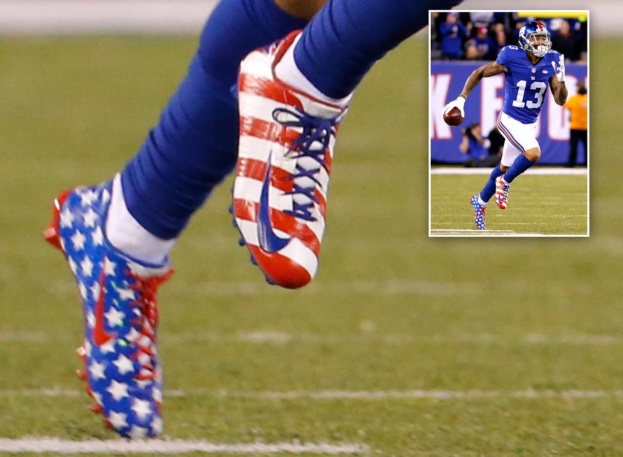 Odell Beckham: Nike Vapor Carbon In Game