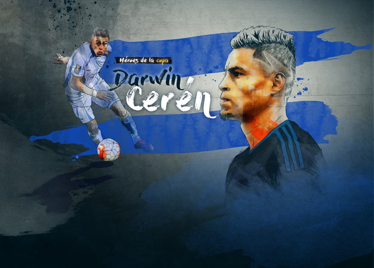 Darwin Cerén Gold Cup Soccer Player