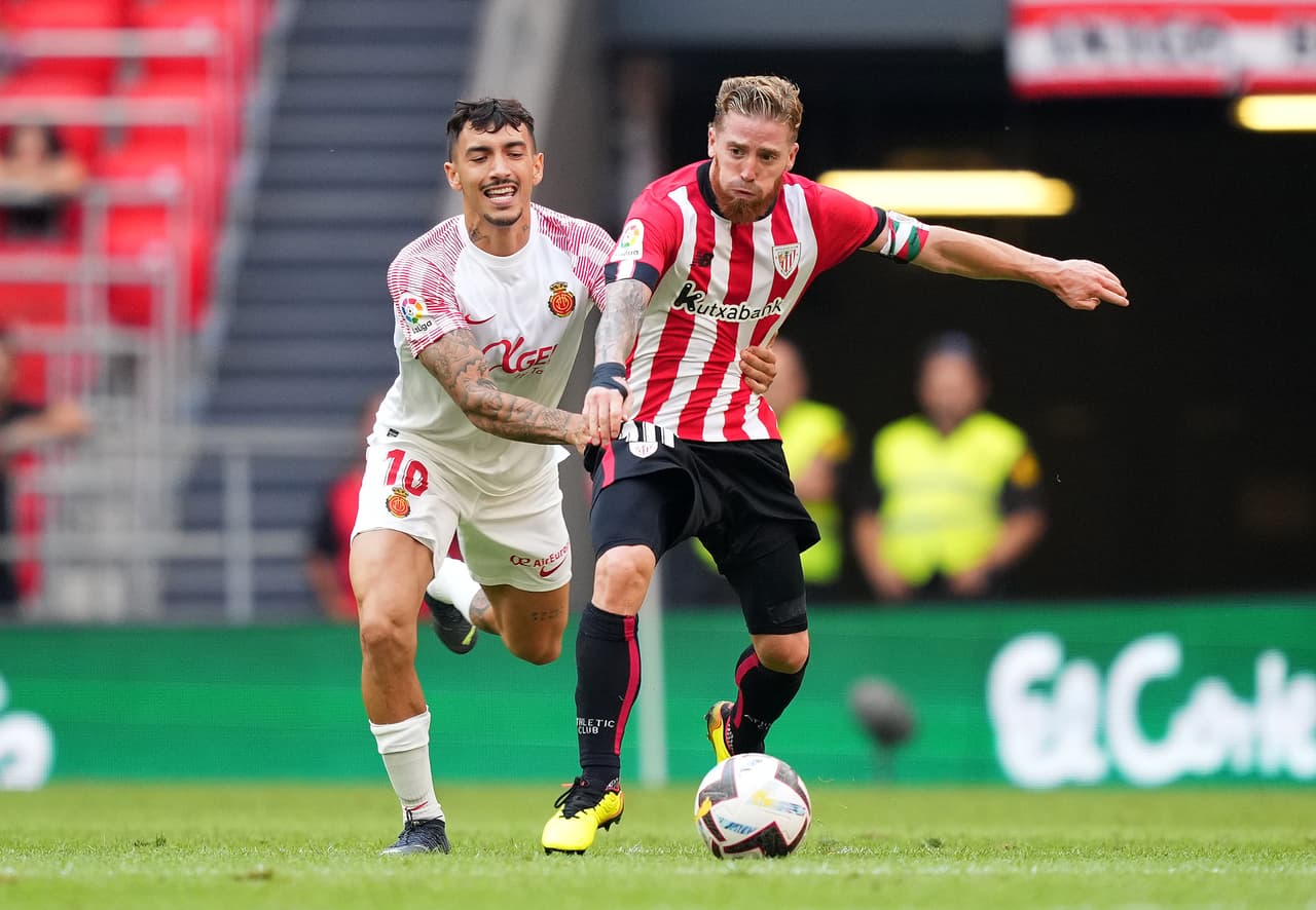Javier Aguirre comenzó la temporada 2022-23 con igualdad del Mallorca 0-0 ante el Athletic Club en San Mamés en actividad de la Jornada 1 de LaLiga de España.