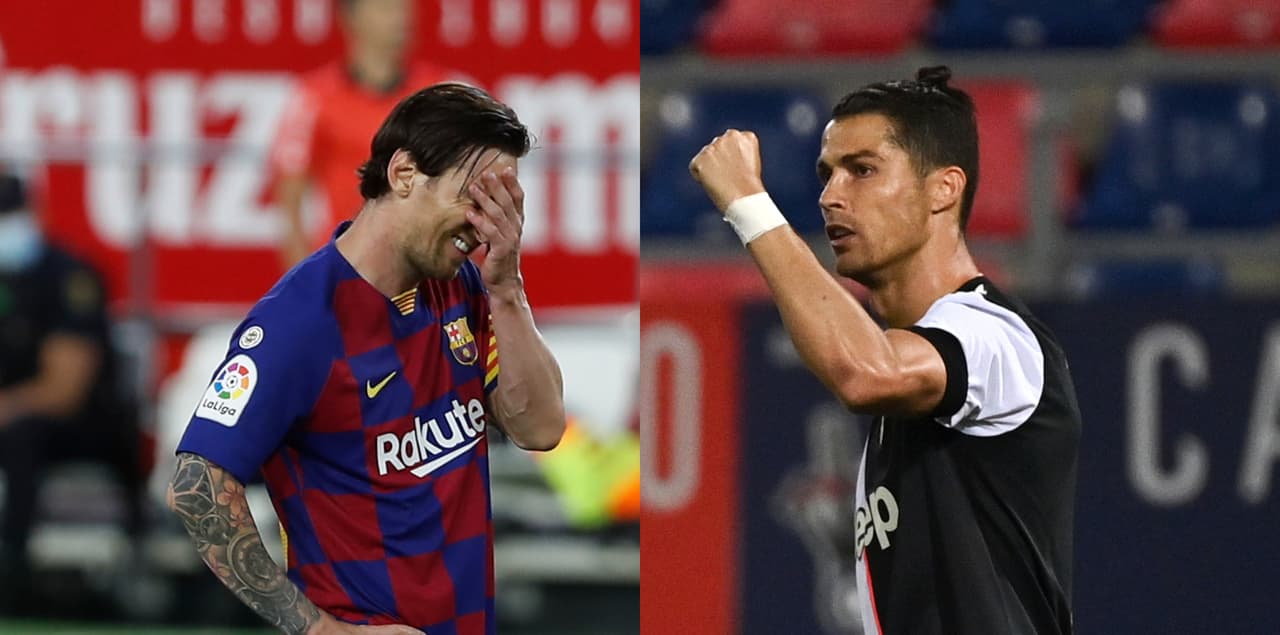 Cristiano Ronaldo ha marcado el doble de goles que Lionel Messi