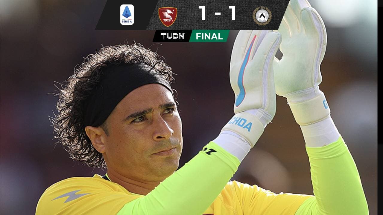 Memo Ochoa brilla en empate del Salernitana ante Udinese en la Serie A