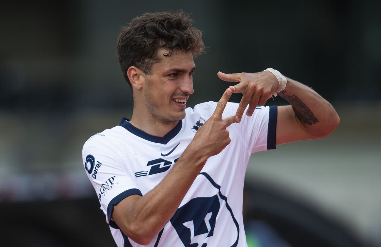 Juan Dinneno – El goleador argentino de Pumas acababa de ascender con en Tempreley, cuando Racing decidió volver a ceder al delantero.
<br>