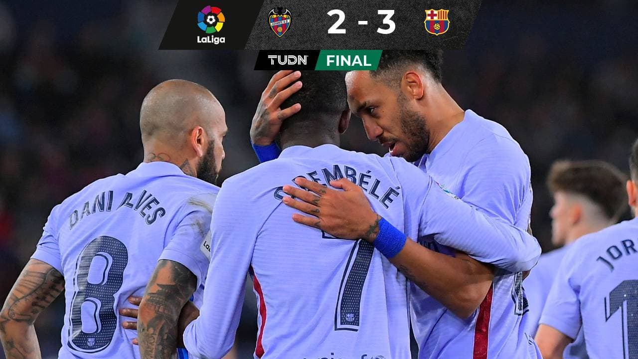 Luuk de Jong se vistió de héroe y dio triunfo agónico al Barcelona