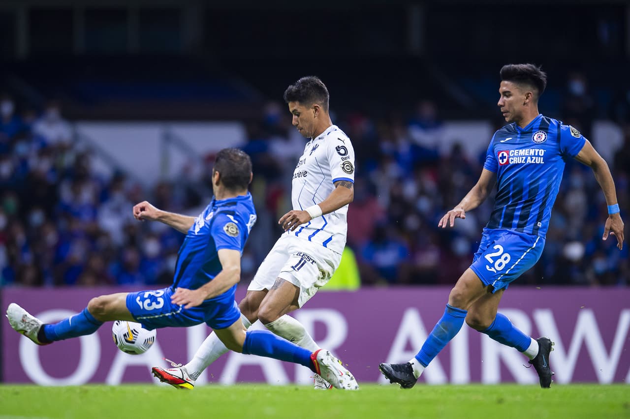 Con doblete de Rogelio Funes Mori y goles de Maximiliano Meza y Duván Vergara, Monterrey golea a CRuz Azul 1-4 y se mete a la final de la Concacaf Liga de Campeones.