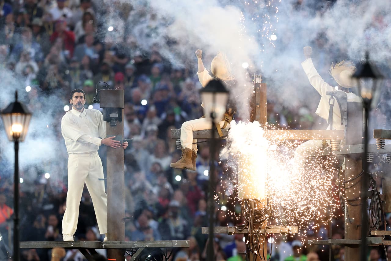 Bad Bunny, artistas principal en el show del medio tiempo del Super Bowl LX en Levi's Stadium.