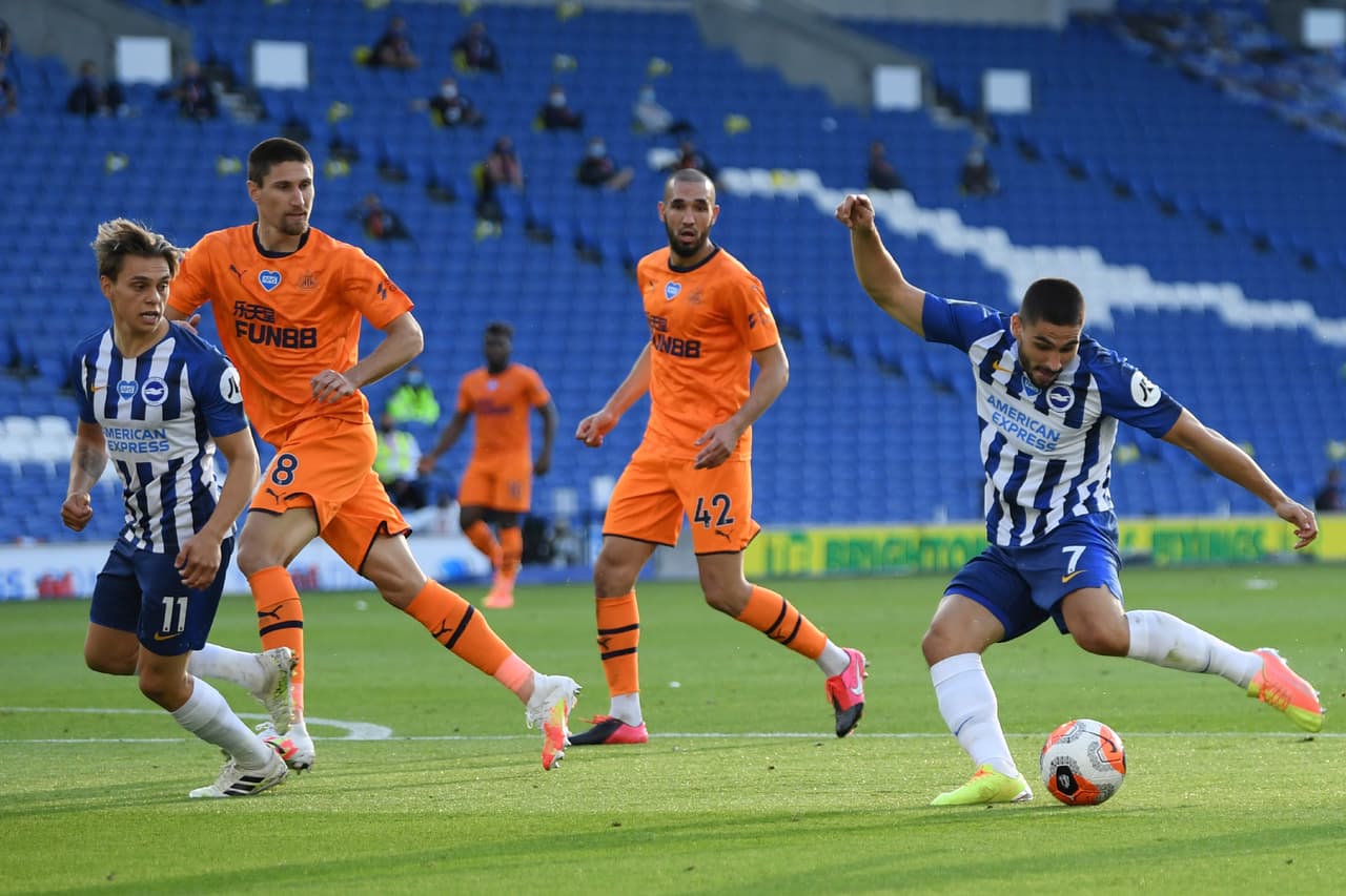 Brighton & Hove Albion y el Newcstle United deciden no hacerse daño y se conforman con el 0-0.
