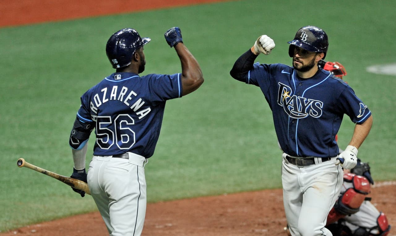 Los Tampa Bay Rays suman 29 victorias por 16 derrotas.
