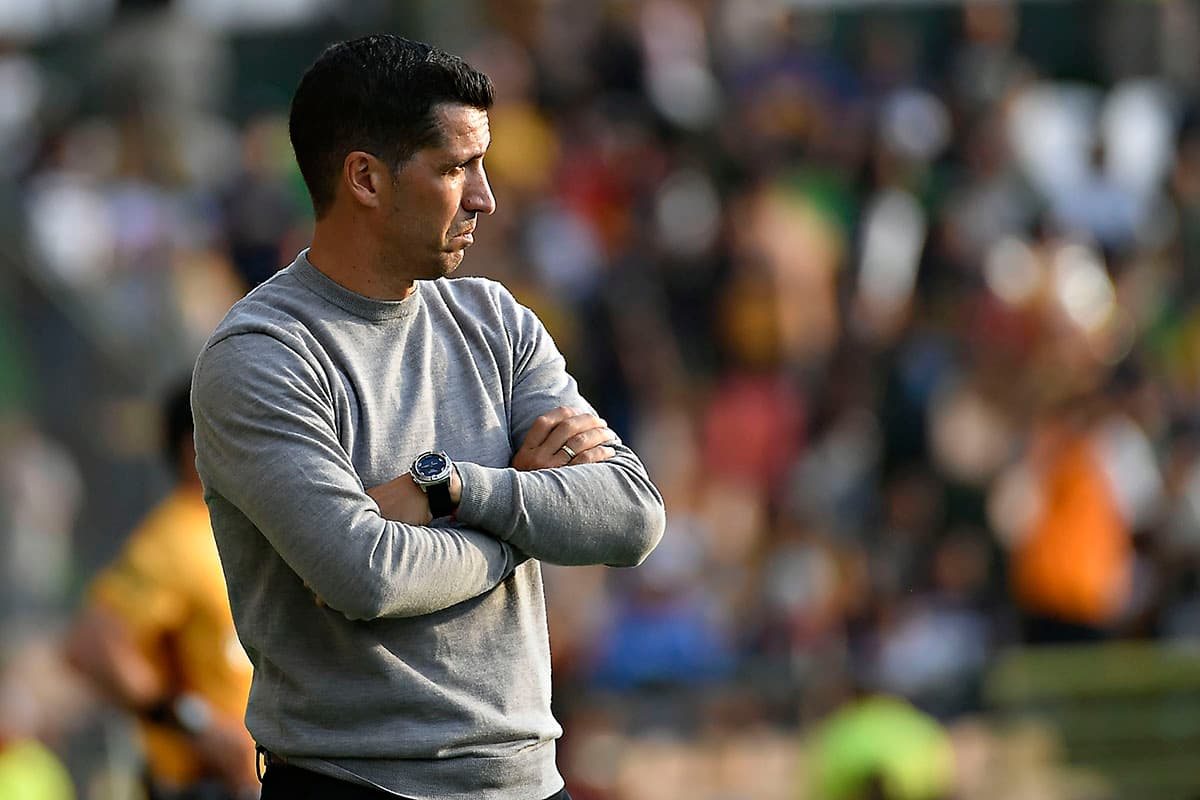 La preocupación del técnico uruguayo Gustavo Díaz por la derrota del León en condición de local.